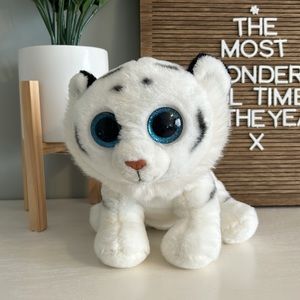 Medium Tundra White Tiger ty Plush